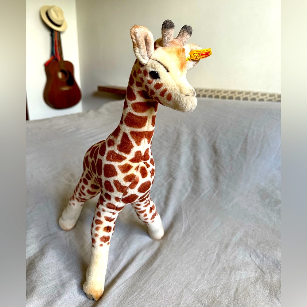 Rare! Steiff Bendy Giraffe 18”